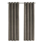 2 Pieces Set, Curtain Panel, Room Darkening, Grommet, Contemporary & Modern