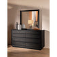 Bangor - 8 Drawer Dresser With Mirror Set - Black