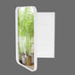 Recessed Metal Framed Medicine Cabinet With Mirror And Adjustable Shelves Wall Mirror With Storage For Bathroom