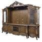 Latisha - Entertainment Center - Antique Oak