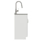 Darwin - Deluxe Laundry Cabinet With Pull-Out Faucet And Stainless Steel Sink