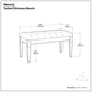 Waverly - Upholstered Tufted Ottoman Bench
