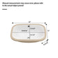 Modern Ceramic Undermount Bathroom Sink With Overflow, High Quality
