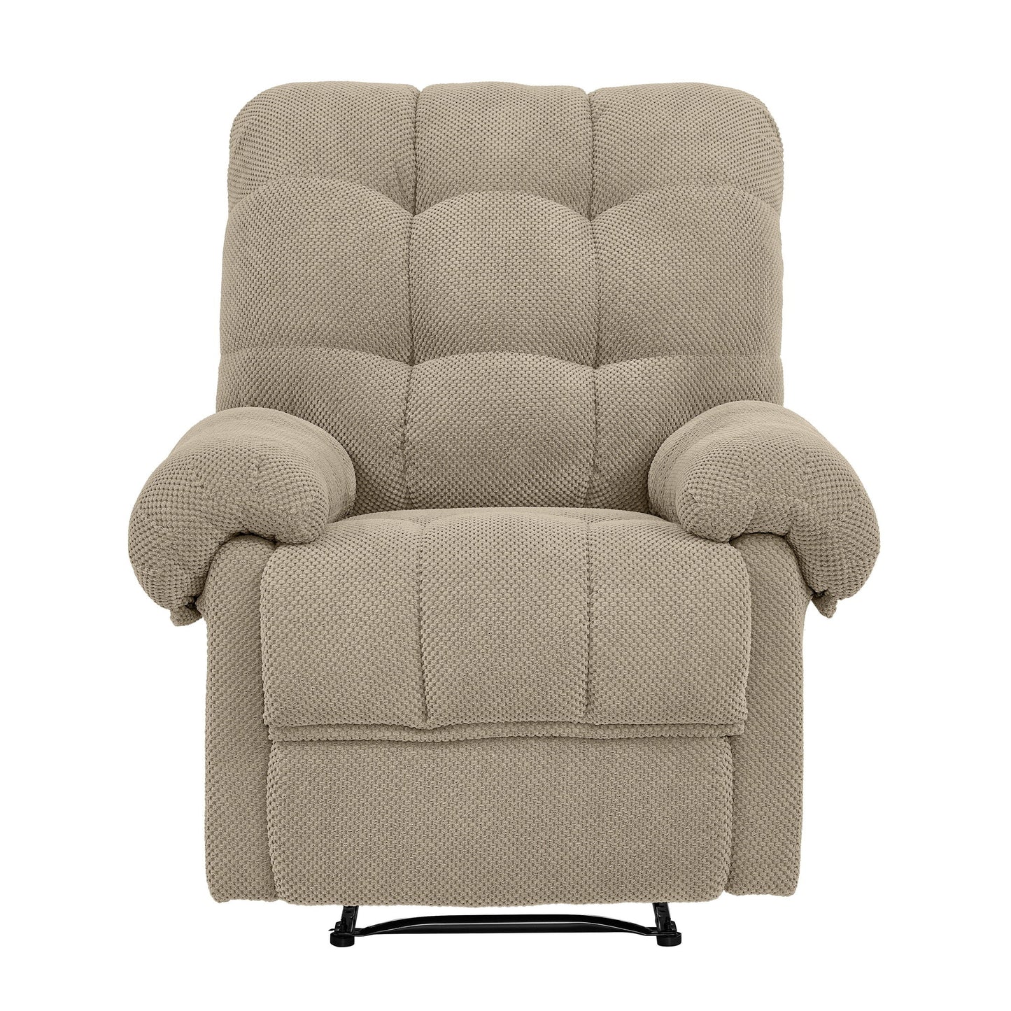 Manual Recliner, Padded Footrest