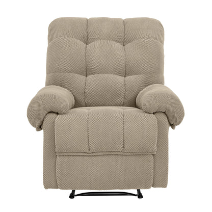 Manual Recliner, Padded Footrest