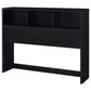 Geary - Bookcase Headboard With Open Cubbies