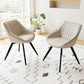 Modern Medieval Kitchen Dining Chair With 360 ° Rotation