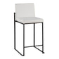 Fuji - Contemporary Modern Elegance, High Back Counter Stool
