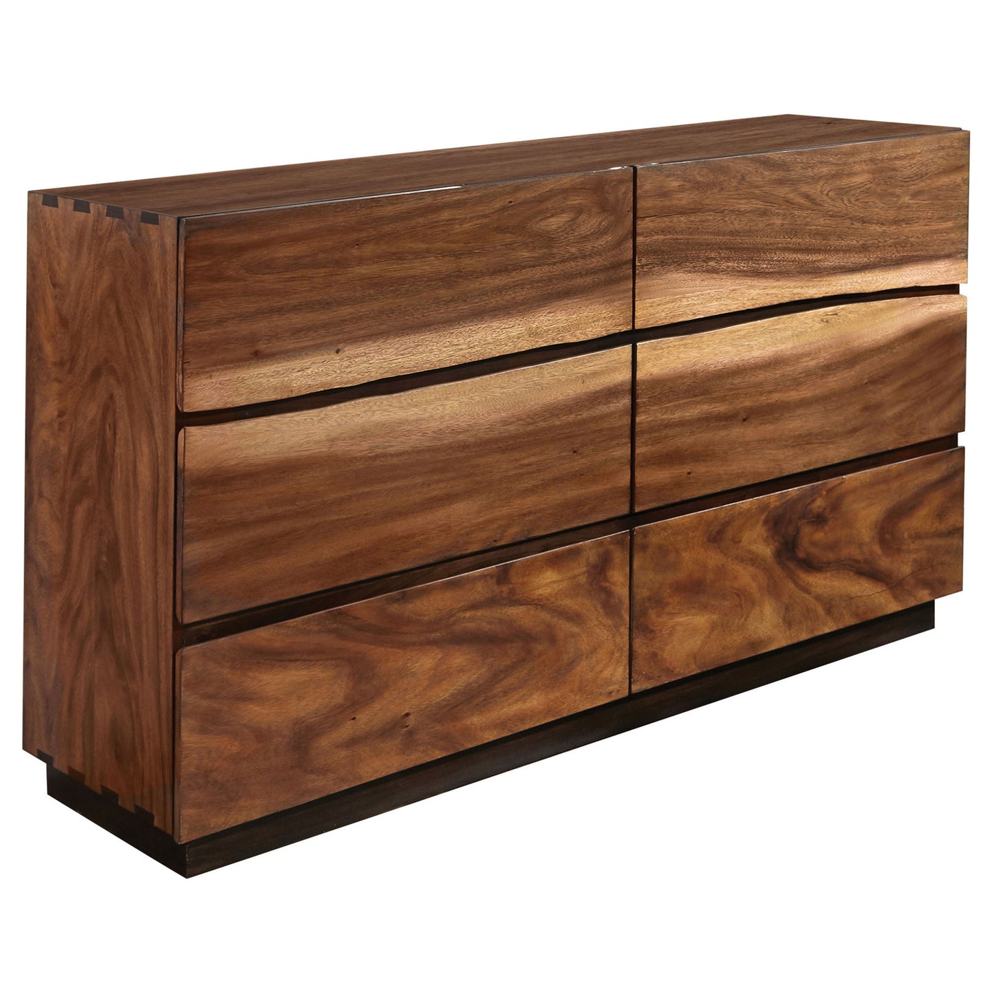 Beverly - 6 Drawer Dresser - Walnut