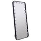 Villancourt - LED Standing Mirror With Speakers - Black
