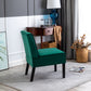 Reese - Living Room Armless Button Tufted Pattern Accent Chair (Set of 2)