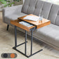 Wynn - Pull Up Table With Storage Compartment - Pecan