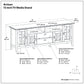 Artisan - TV Media Stand - Russet Brown