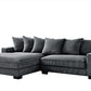 Luxe - Oversized 2 Piece Sectional Couches For Living Room, L Shaped Sofa With Chaise
