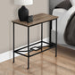 Accent Side Table, Narrow, Small, 2 Tier, Elegant Design