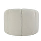 Osmash - Teddy Sherpa Chair With Swivel - White