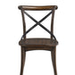 Kaelyn - Metal Side Chair (Set of 2) - Dark Oak