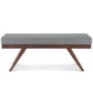 Chanelle - Mid-Century Ottoman Bench
