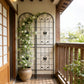 Garden Metal Trellis Rustproof Trellis For Climbing Plants Outdoor Flower Support