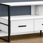 TV Stand, Console, Media Entertainment Center, Storage Drawers, Modern