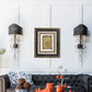 Lucian - Stylish Framed Antiqued Sculpture Print
