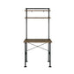 Ensata - Rustic Writing Desk - Black / Oak
