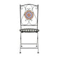 Lambert - Outdoor Chat Set - Black / Red
