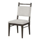 Upholstered Side Chairs (Set of 2) - Dark Walnut
