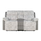 Bruni - Console Reclining Loveseat With Manual Recline