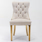Nikki - Modern, High-End Tufted Dining Chair (Set of 2)