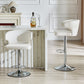 Adjustable Swivel Bar Chair With Ergonomic High Back Design