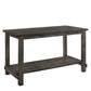 Martha II - Weathered Counter Height Table - Gray
