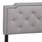 Button Tufted Bed Charming For Cozy Spaces
