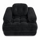 Convertible 2 In 1 Armrest Sofa For Bedroom