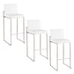 Fuji - Contemporary And Modern Elegance High Back Barstool