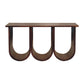 Triple Open Style Coffee Table - Beige / Brown
