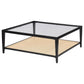 Kenneth - Square Coffee Table - Black
