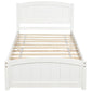 Platform Bed & Headboard, Footboard And Wood Slat Support