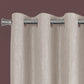 2 Pieces Set, Curtain Panel, Room Darkening, Grommet, Contemporary & Modern