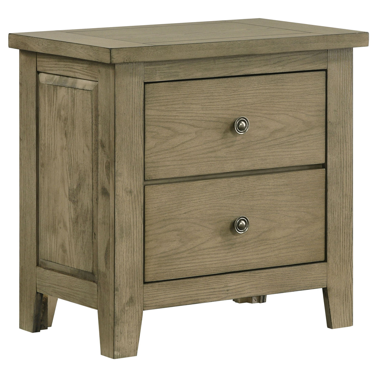Pelton - 2 Drawer Nightstand - Oak