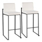 Fuji - Contemporary High Back Barstool Elegant Design