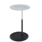 Orbit - 15.5" End Table With Height Adjustable Marble Textured Top