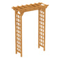 Arbor, Wedding Arch For Ceremony, Trellis For Plant Climbing, Christmas Decor Pergola For Garden Backyard - Yellow