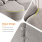 Combined Sofa With 4 Pillows