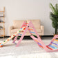 Gardenia - Pikler Triangle Set, Montessori Toddler Climbing Toys, 2 Piece