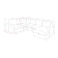 Melody - Contemporary Design Sectional Sofa