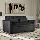 3 In 1 Pull Out Couch Convertible Sofa Bed With Reclining Backrest