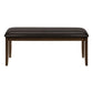 Bench, Rectangular, Hallway, Upholstered, Transitional