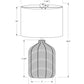 Lighting, Table Lamp, Rattan, Modern