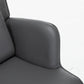 Rocking Accent Chair With Lumbar Pillow And Ottoman